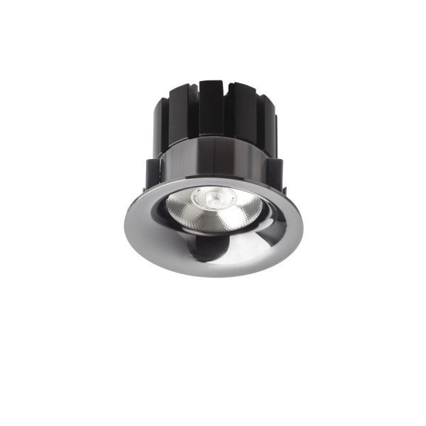 Faretto SHARM BASE da incasso nero cromato 230V LED 10W 24° 3000K