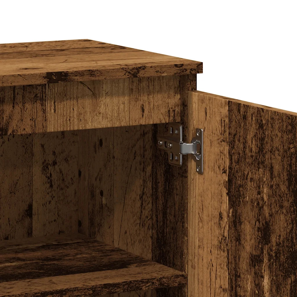 Credenza | Madia | Buffet da pranzo | Armadio da pranzo Legno Vecchio 60x35x70 cm in Legno Multistrato