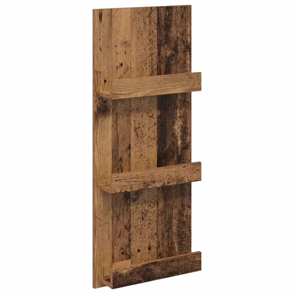 Scaffale per riviste Legno vecchio 43 x 11 x 102 cm CFW8266221