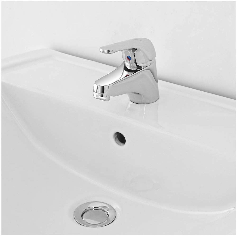 Miscelatore monocomando per lavabo Nobili serie Italia rubinetto piletta scarico