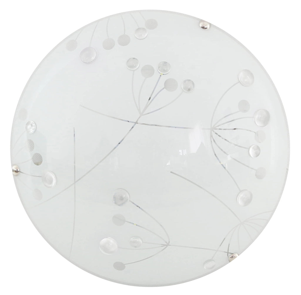 Plafoniera Candellux Floral 13-39132 LED 10W 30cm bianca
