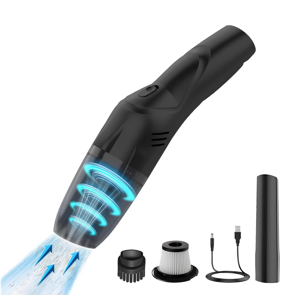 Aspirabriciole per casa e auto cordless 8v