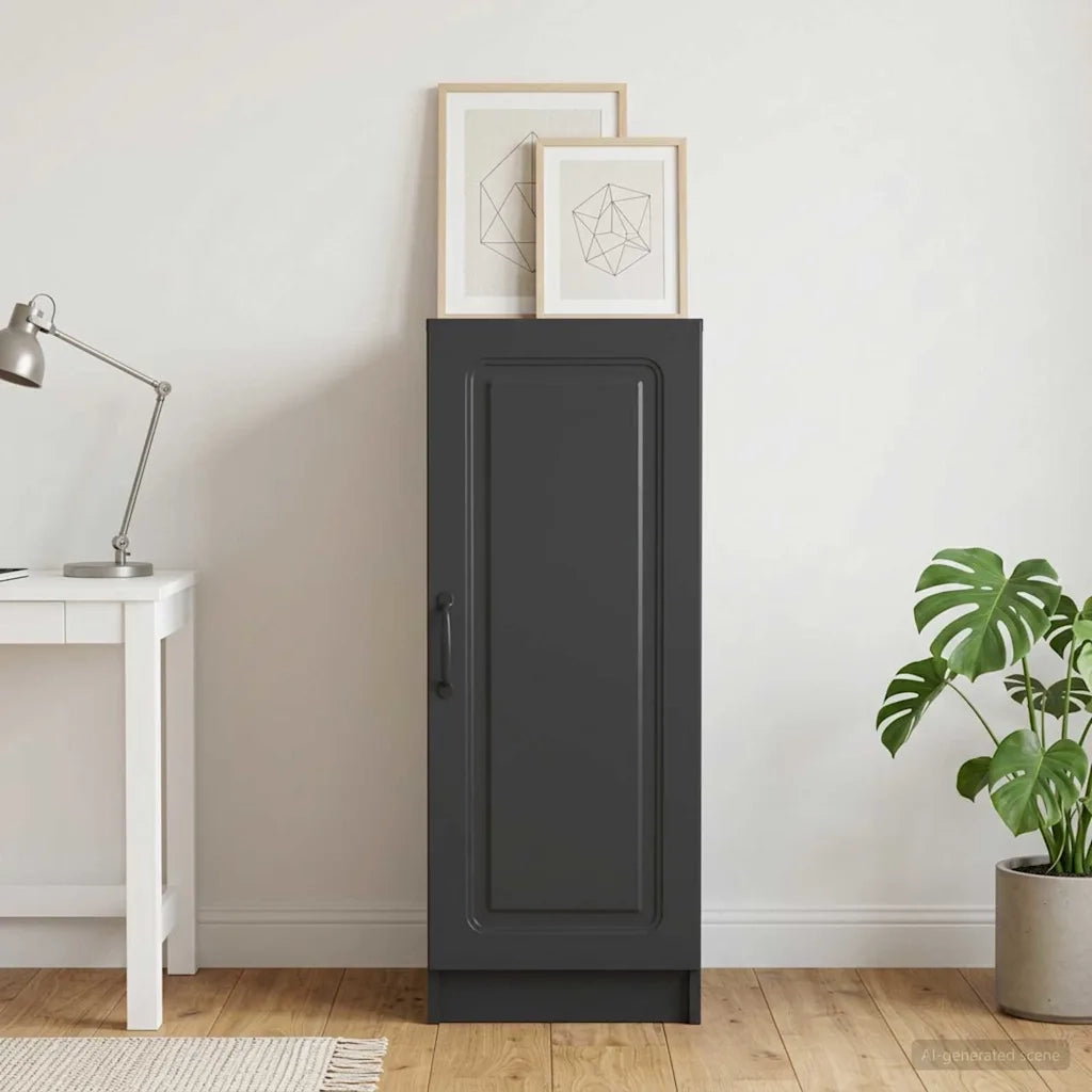 Credenza Nero 33 x 34,5 x 87 cm Legno ingegnerizzato 895746