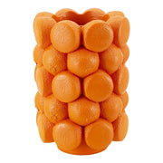 Vaso Decorativo Arance, Arancione, Poliresina, 19x19x28 cm
