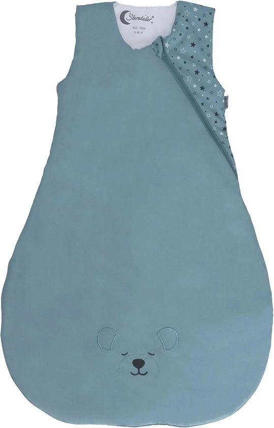 Zaino per bambini unisex 110 cm - Zaino donker turquesa funzionale con motivo orso di neve