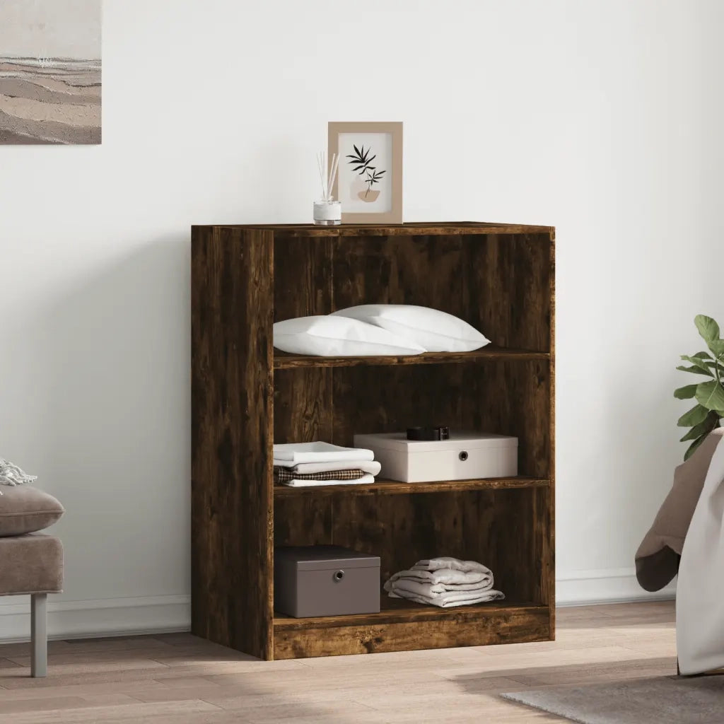 Armadio Rovere Fumo 77x48x102 cm in Legno Multistratocod mxl 116643