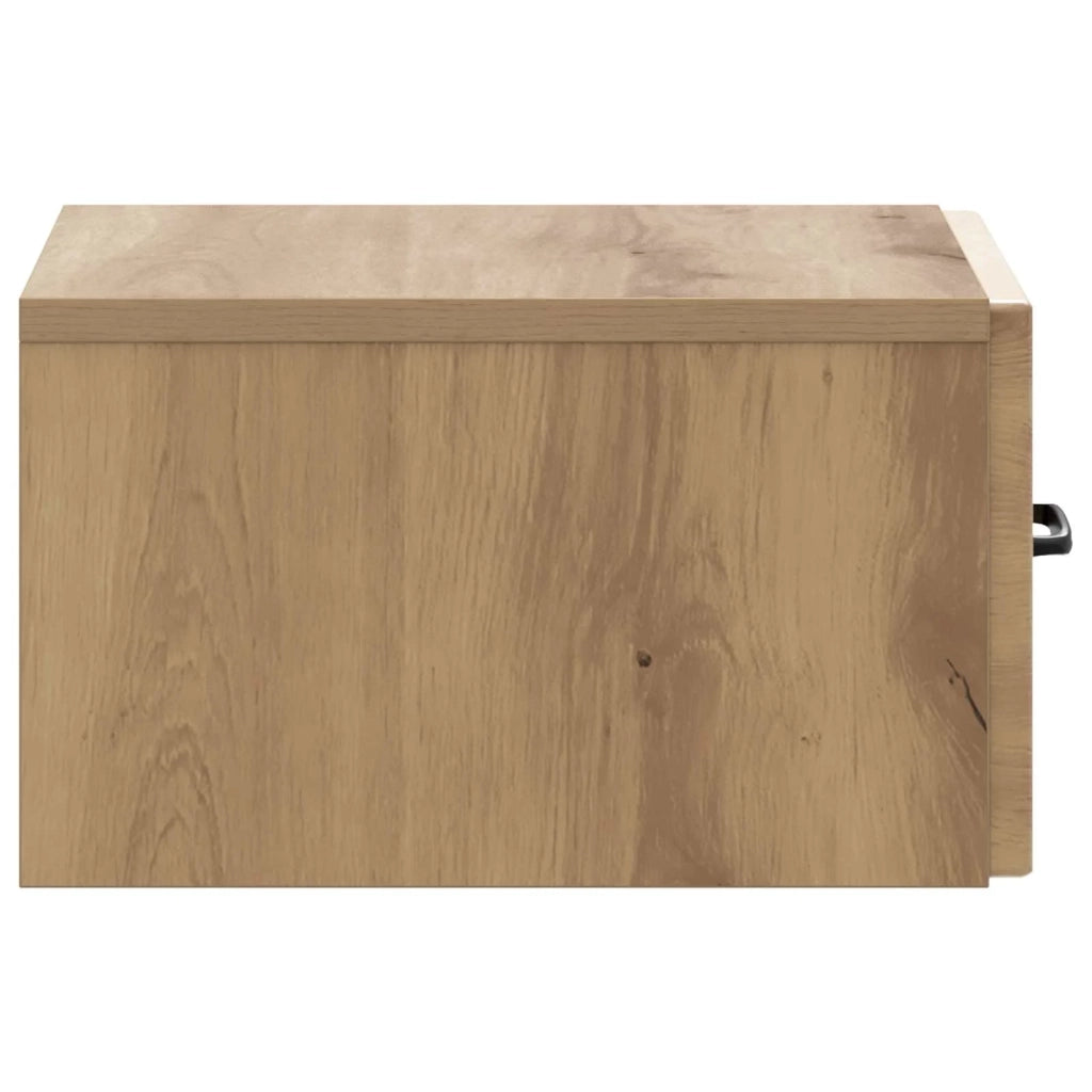 Tavolino da Parete Laterale Rovere Artigianale