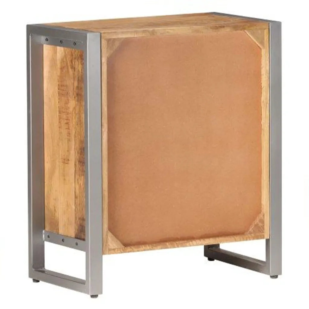 Credenza 60x35x70 cm in Legno di Mango Grezzo cod mxl 16477