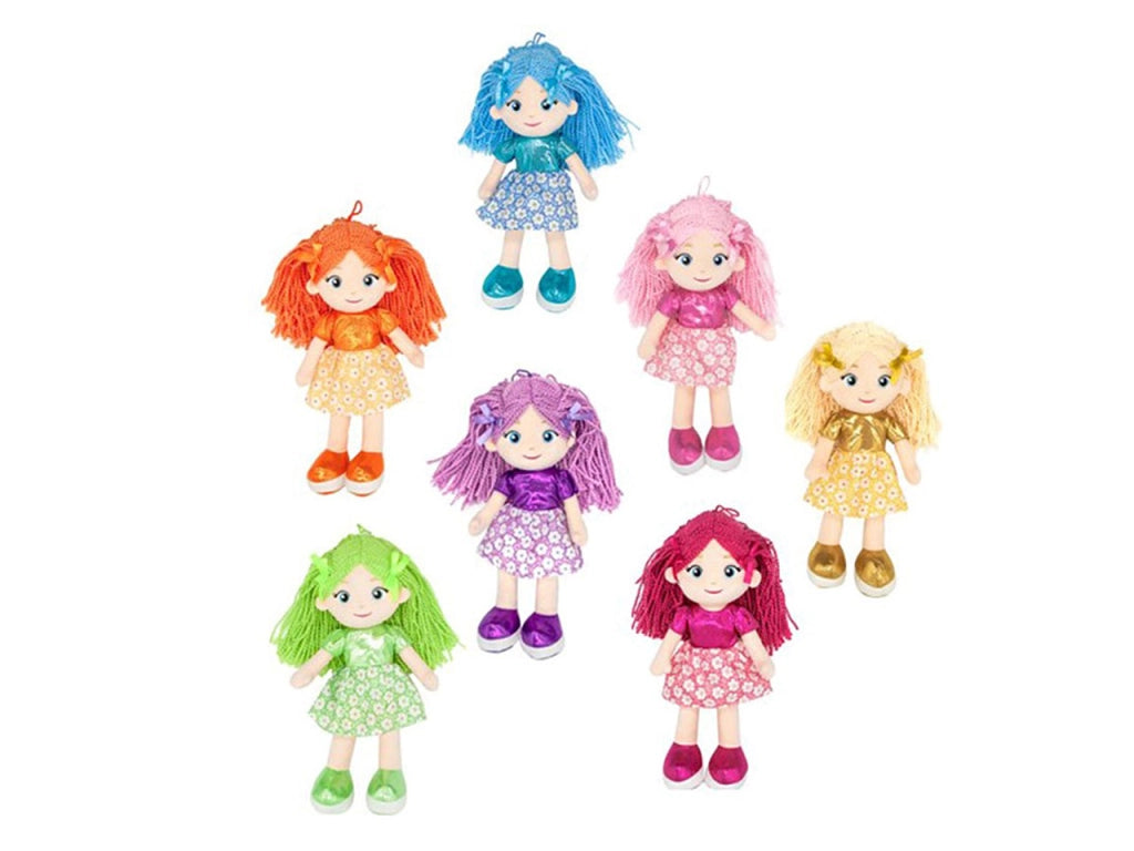 Miss Decarine-Bambola pezza colori assortiti,1 pezzo
