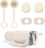 Stopperi in Silicone con Pettine per Tappi - Accessori Stanley Cup - Tappi per Bevande senza Fuga - 6 Pezzi