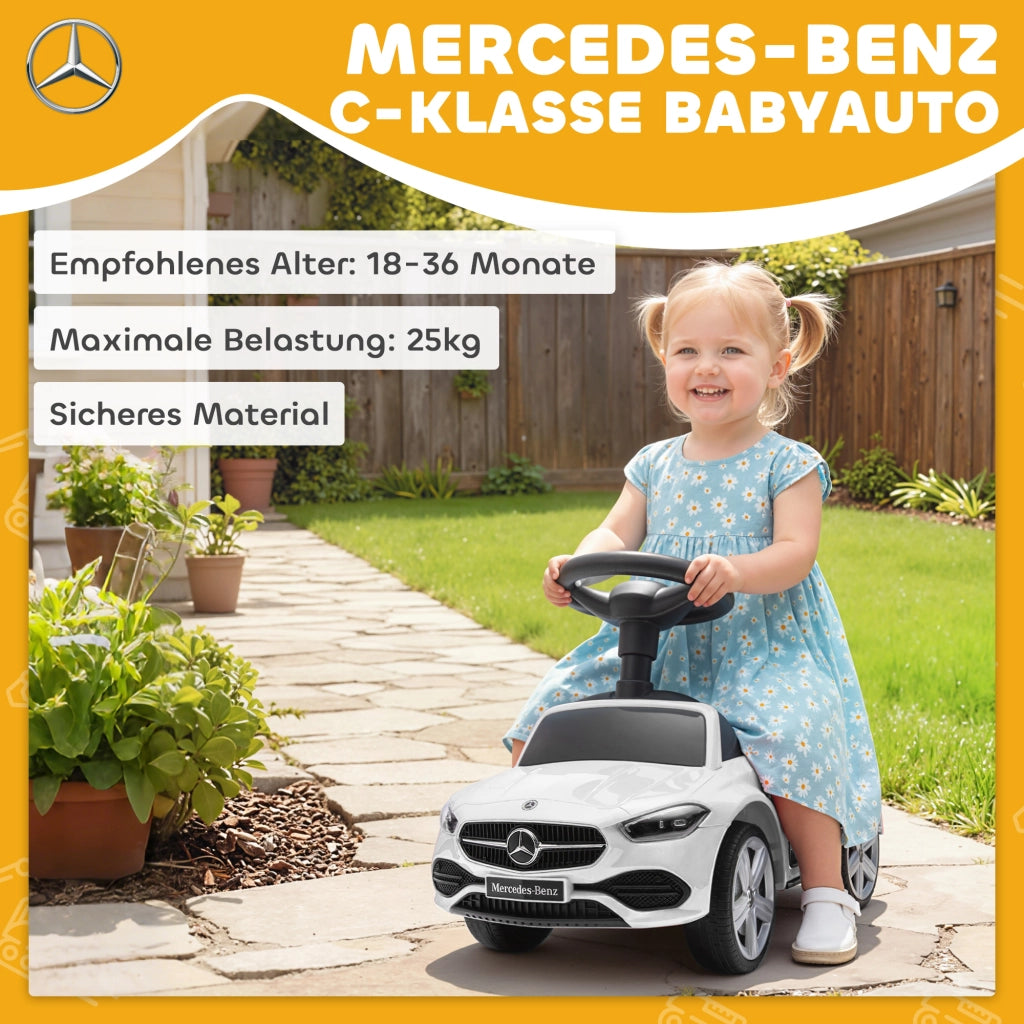 Auto Bambino Giocattolo Mercedes-Benz ¨C zephmum ¨C Bianco