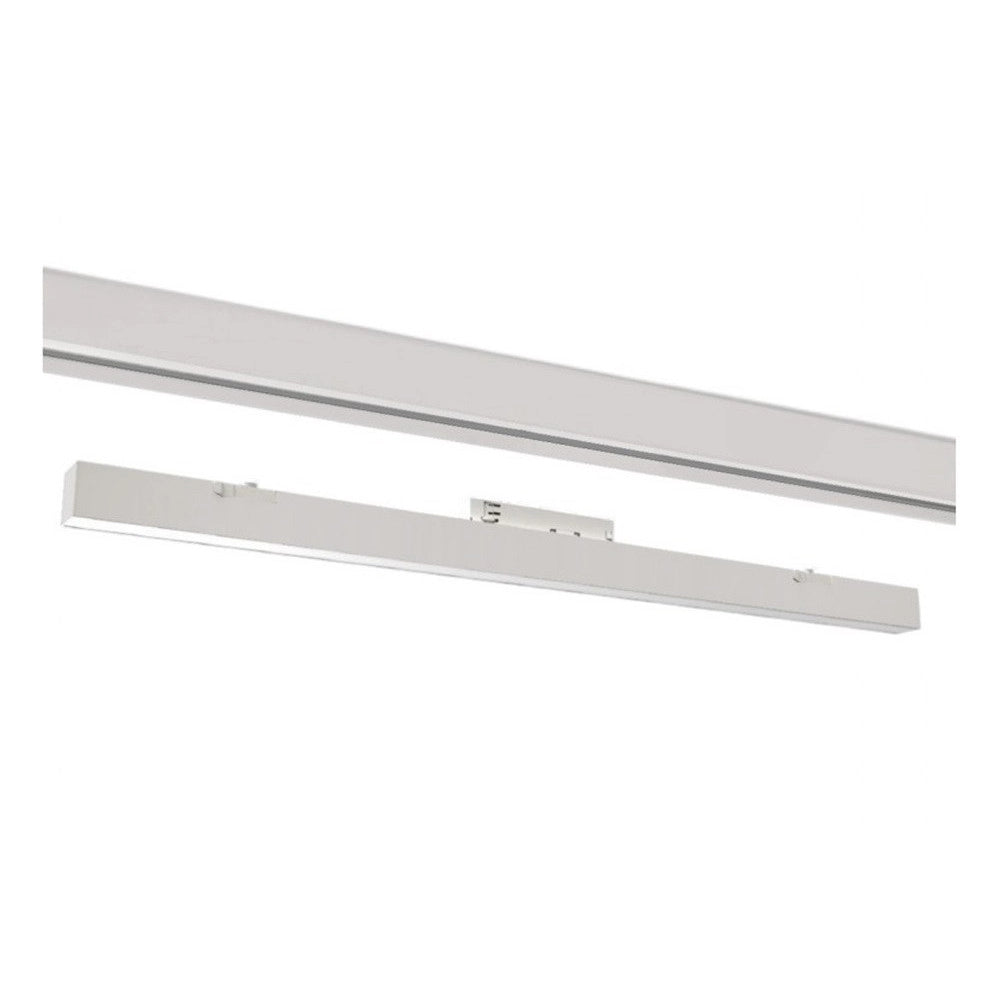 Trade Shop - Plafoniera Lampada Barra Lineare Led Per Binario Trifase 40w Cct 3in1 110° Ip20 Dl36120-3c - Bianco