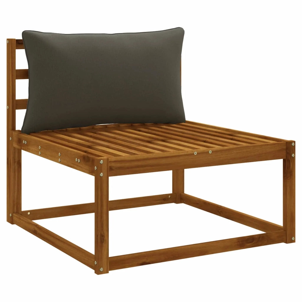 Cuscino per Schiena a 1 Pezzo PUTTEN 100% Poliestere Antracite 946972