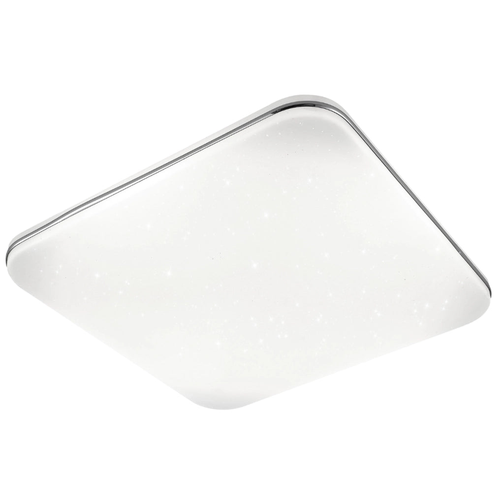 Plafoniera LED dimmerabile con telecomando 43cm Polux Syrius
