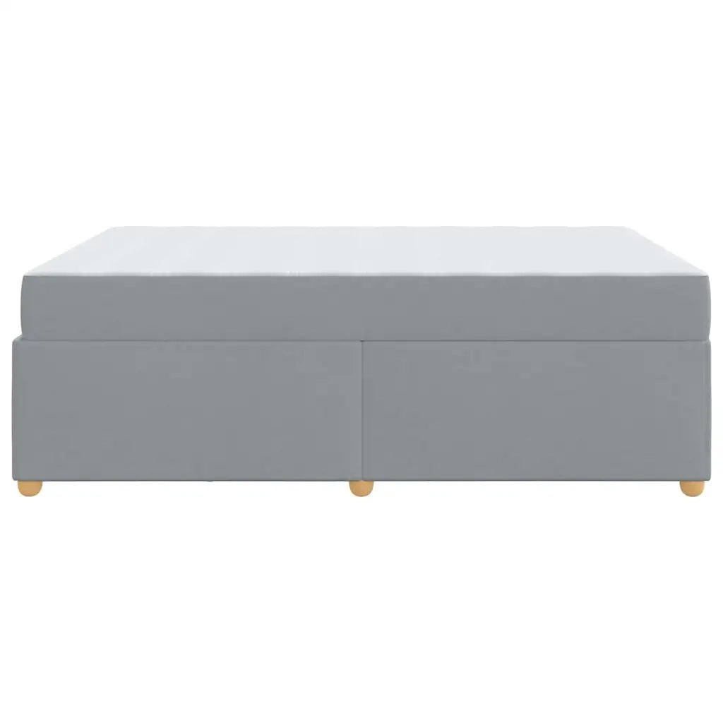Struttura del letto Grigio chiaro 140 x 200 cm Tessuto 3399356