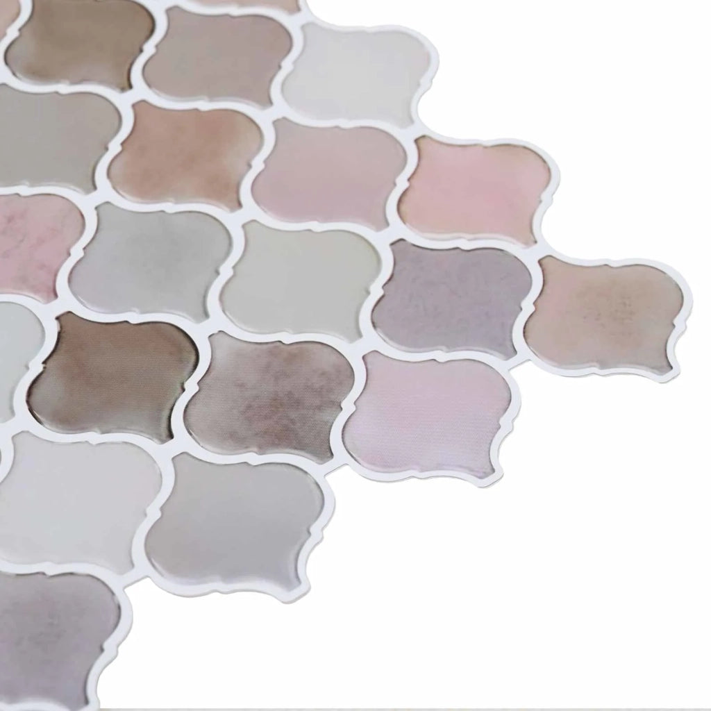 Piastrella Lanturn 50 pcs Beige 27 x 27 cm Poliuretano e PET