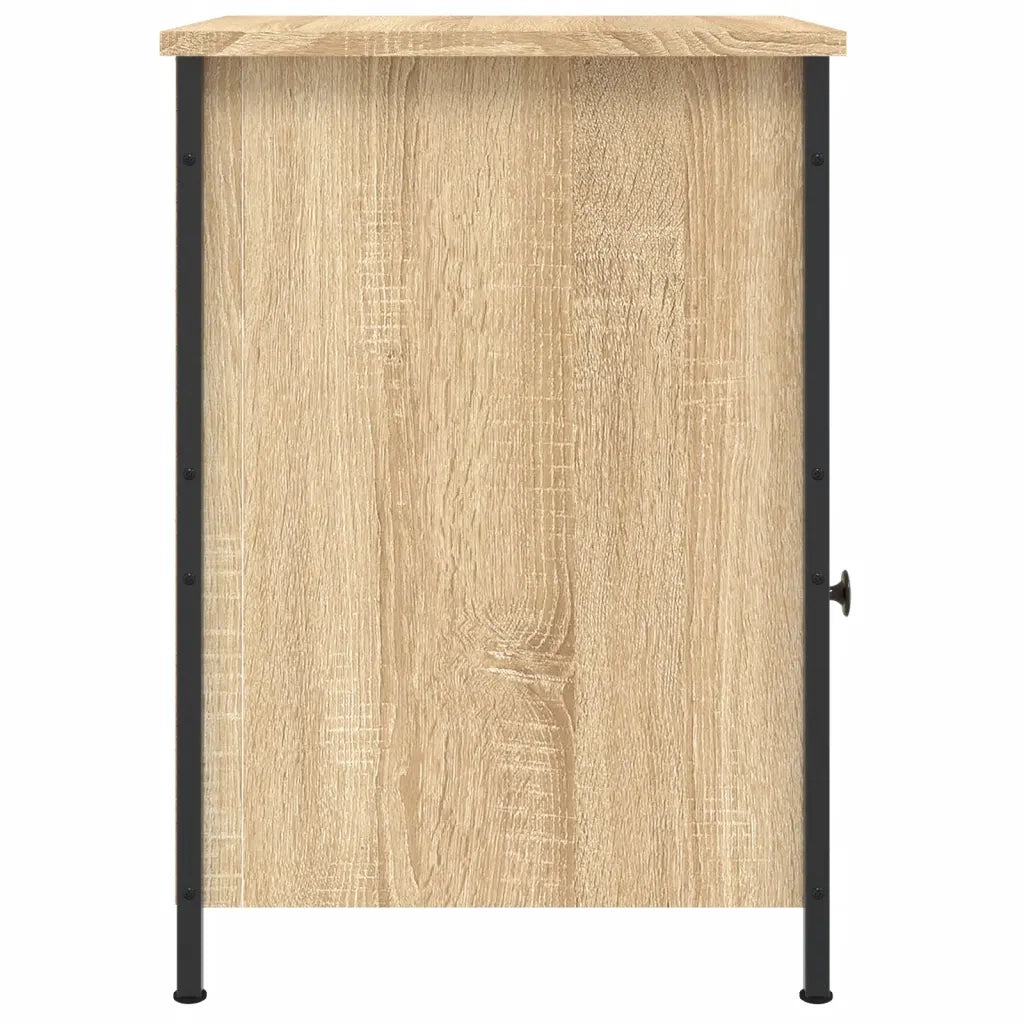 Comodino Rovere Sonoma 40x42x60 cm in Legno Multistrato 825915