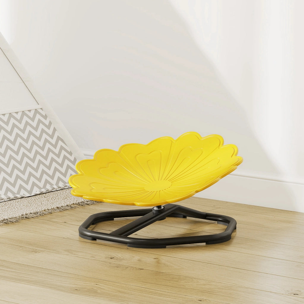 Sedia girevole per bambini ¨C zephmum ¨C giallo