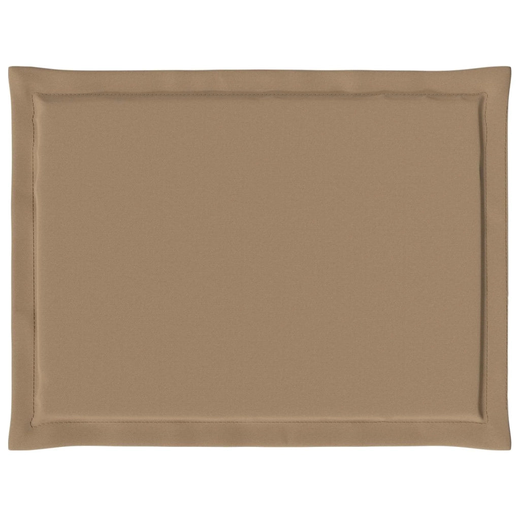 Cuscini per Seduta 4 pcs Tortora 47 x 36 x 2 cm Poliestere