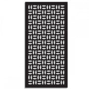 CHIPS - Pannello in PVC traforato - Parasole Colore: nero, Misura: 47x94 cm