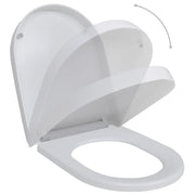 Copriwater a Chiusura Rallentata 2 pz Plastica Bianco CFW8762616