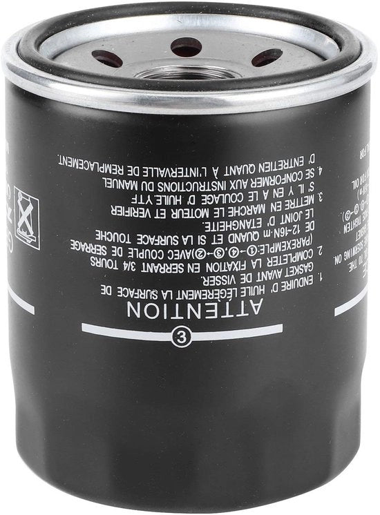 Filtro dell'olio per motore di bordo - Alta qualità del filtro - Materiale duraturo/Membrana filtrante - Adatto per DF70A/DF80A/DF90A - 28% Maggior durata - Specifiche OE - Filtro dell'olio per motori