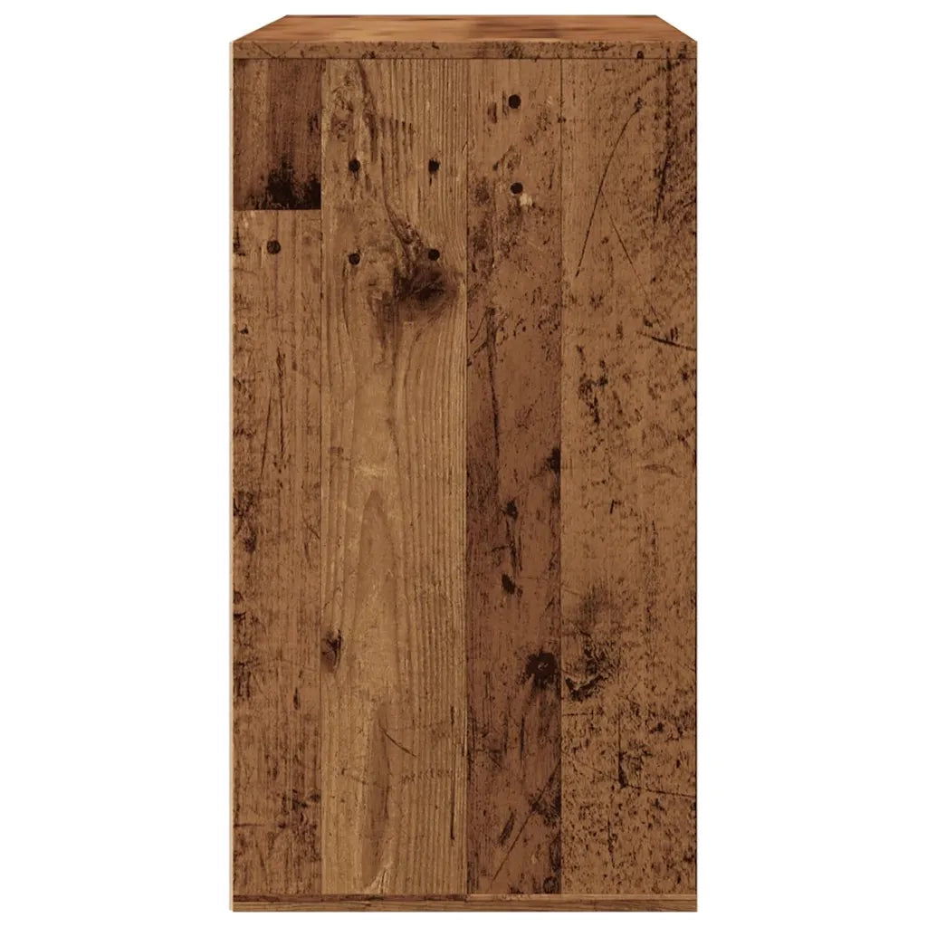 Armadietto per Cosmetici Legno Antico 80x40x75 cm in Truciolato CFW7156921
