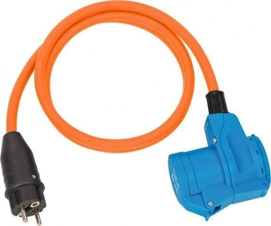 Brennenstuhl 1132910525 Prolunga CEE 1,5 m 16 A IP44 Esterno colore Nero Blu Arancione