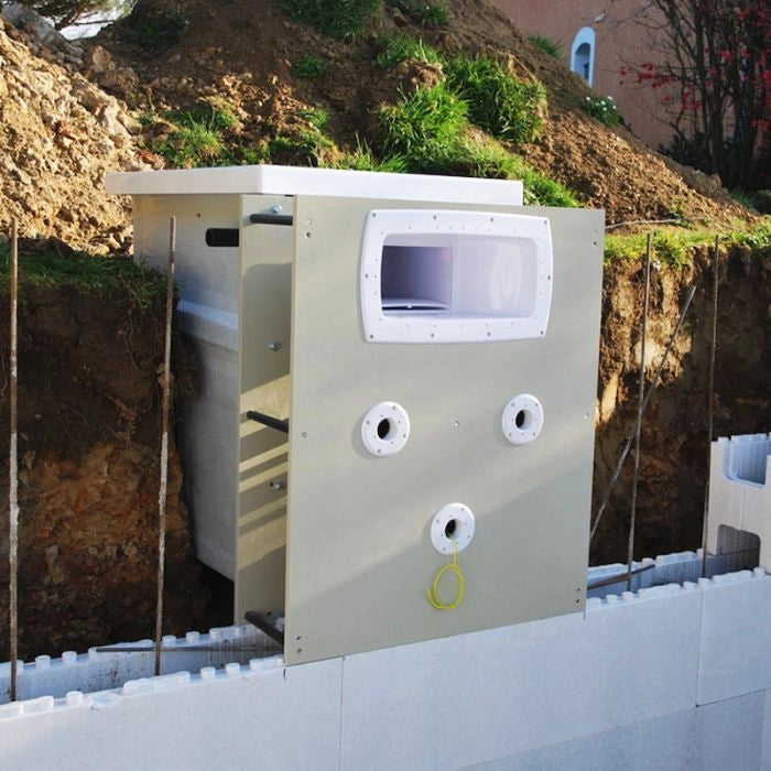 Muro filtrante Filtrinov con Wi-Fi per piscine in casseri - potenza 14 m³/h - Muro Filtrante Filtrinov Con Wi-fi Per Piscine In Casseri - Potenza 14 M³/h By-pass, Sterilizzatore, Regolatore Ph E Wi-fi