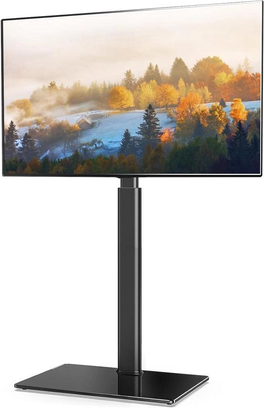 Sostegno per TV per pavimento per TV da 32 a 60 pollici rotativo e regolabile in altezza Max VESA 600x400mm