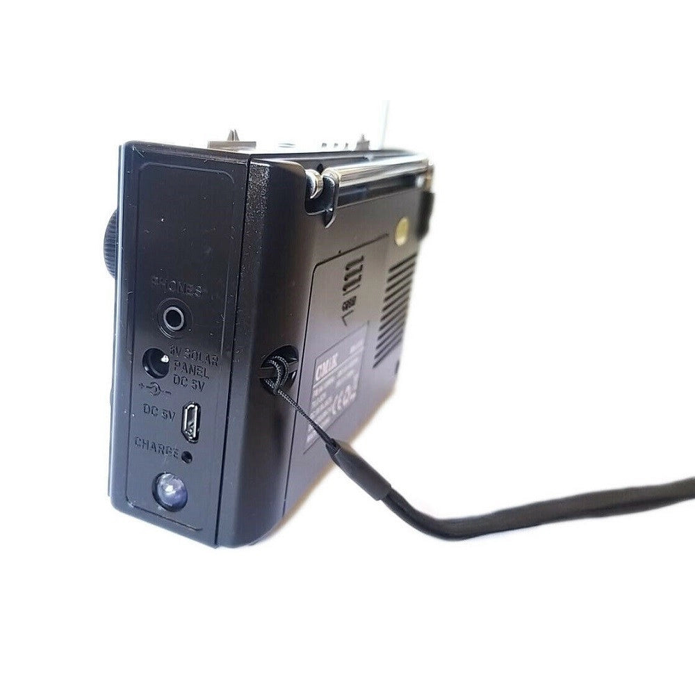 Trade Shop - Mini Radio Portatile Radiolina Ricaricabile Fm Lettore Mp3 Usb Microsd Cmik Mk918 -