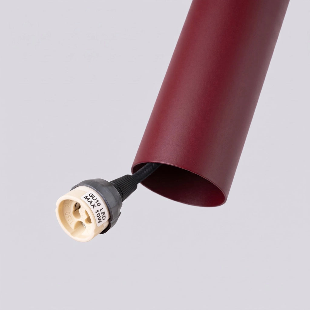 Lampada a sospensione LAGOS 1 bordeaux