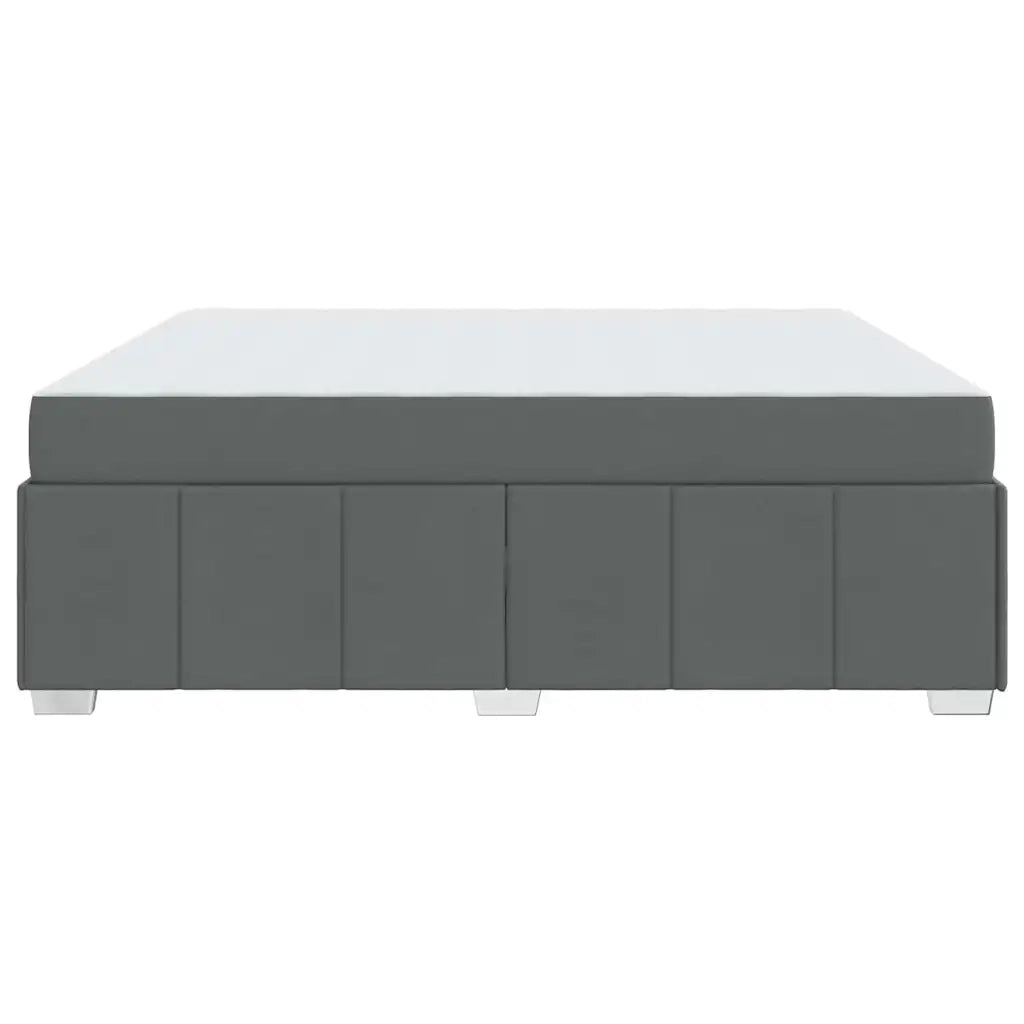 Struttura del letto Grigio scuro 180 x 200 cm Tessuto 3398301