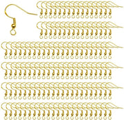 Orecchini per orecchini 100 pezzi - 925 argentato - Orecchini in oro - Creazione di gioielli - Progettazione di orecchini - Dimensioni 18 x 19 mm - Orecchini per orecchini