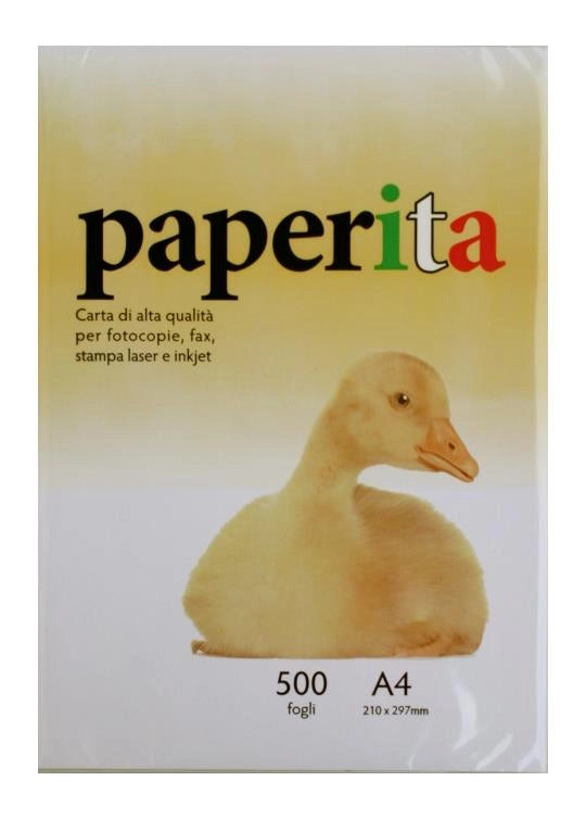 RISMA CARTA PER FOTOCOPIE BIANCA 500 FOGLI FORMATO A4 80GR PER SCUOLA O UFFICIO