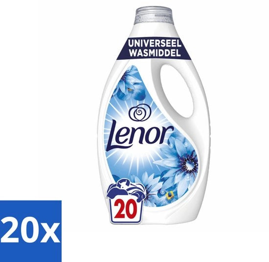 20 x Detersivo per Lavatrice – Balle di Detersivo – 20 Balle – 900 ml – Detersivo per Lavatrice con Profumo Fresco