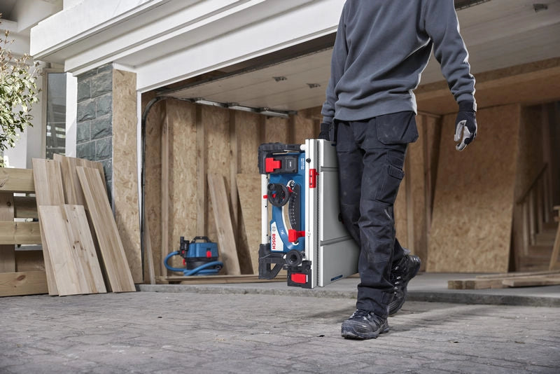 Bosch GTS 18V-70 – Banco Sega a batteria 18V Portatile, Altezza di Taglio 70 mm