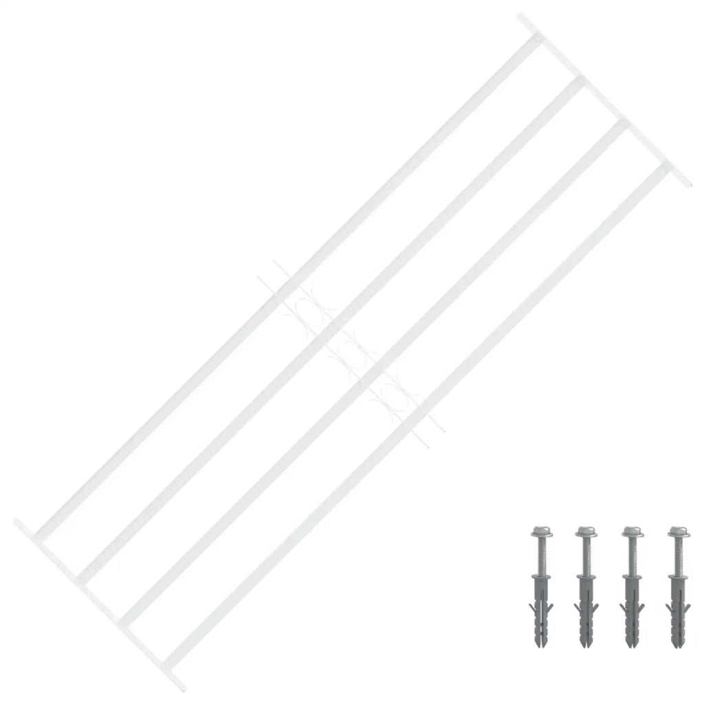 Griglia di sicurezza per finestre con 4 barre trasversali 3 pcs