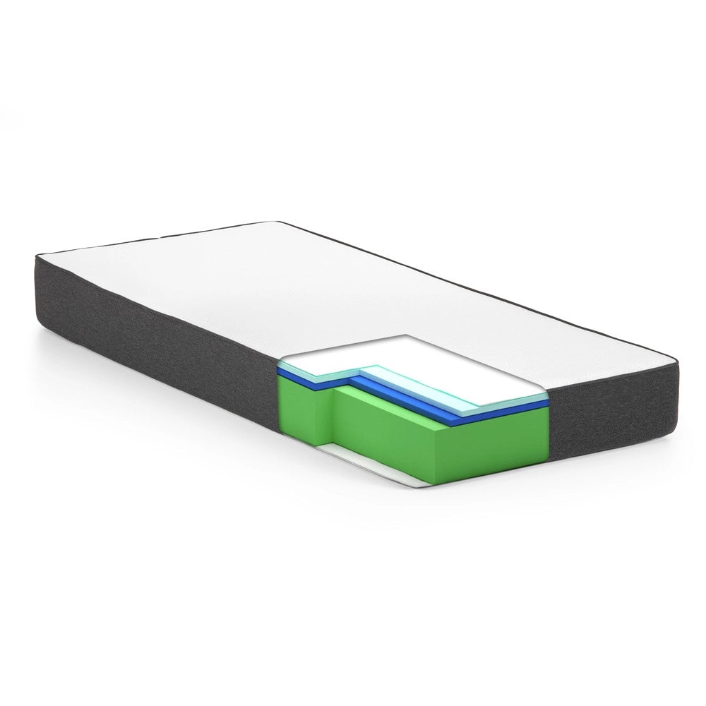 Materasso una piazza e mezza Ittrio memory Foam 120x190x24h tessuto antibatterico