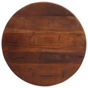 Piano per Tavolo Ã˜ 60x3,8 cm Rotondo Legno Massello di Recupero