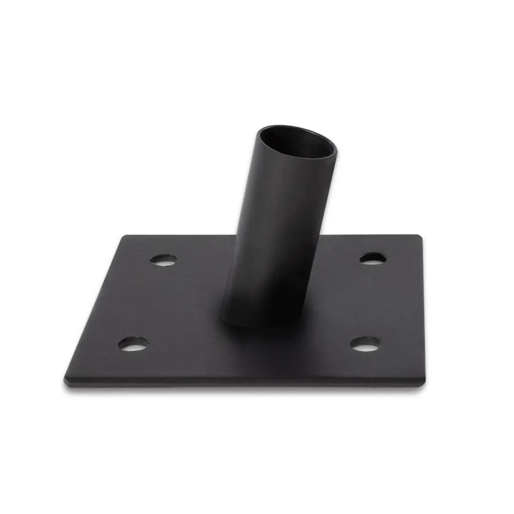 IDMarket - Set di 2 pali per vele ombreggianti regolabile H.220 CM con pali e basi in acciaio