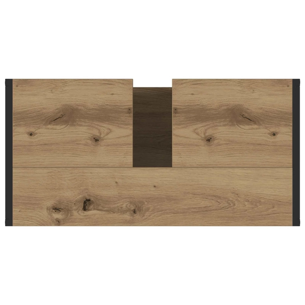 Mobile da Bagno con porta Rovere Artigianale 60 x 30 x 60 cm