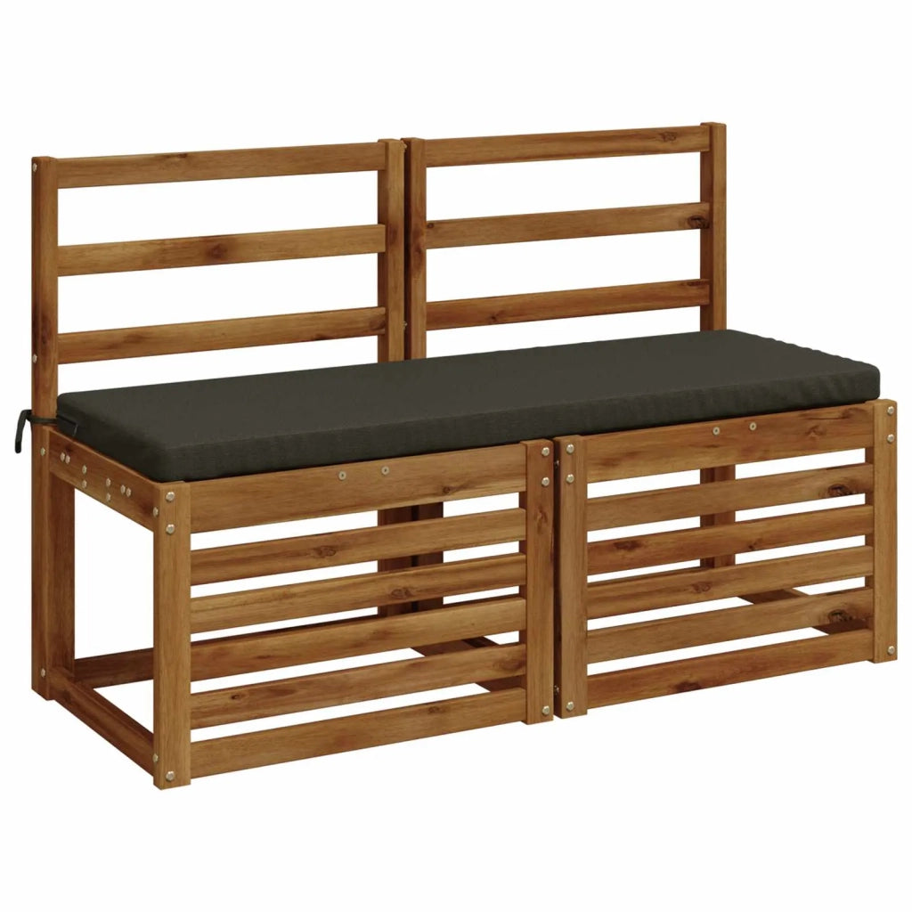 Cuscini per Panchina a 2 Pezzi SOEST 2 pz 100% Poliestere 948809