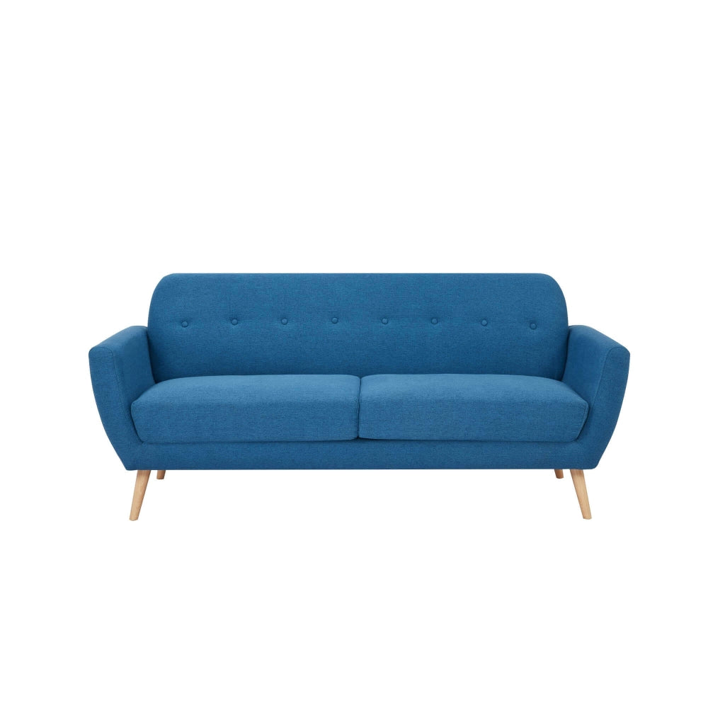 Divano tre posti Scandinavo in Tessuto cm 193x79x86 - SILENTE