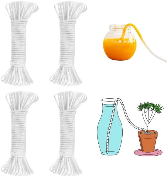Sistema di irrigazione automatico con tubo ad asciugatura - Lontananza 36 m - Drizzle hose - Sistema di irrigazione - Pianta in vaso - Avviso di sicurezza - Sistema di irrigazione