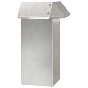 Recinto per lumache Argento 13,5 x 13,5 x 25 cm CFW1579859