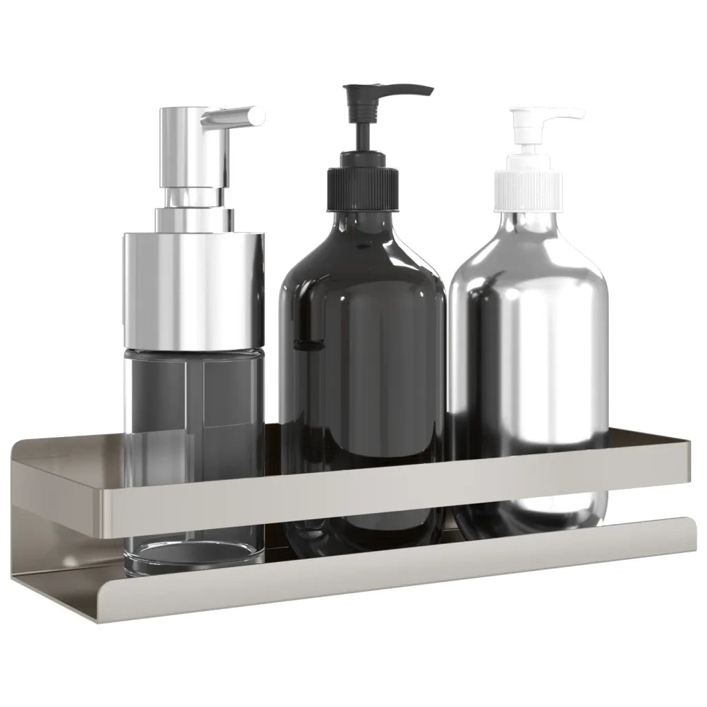 Mensola per Doccia 30x10x6 cm in Acciaio Inox 304 Spazzolato 4004905