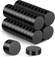 Magneti Neodymium - Magneti forti mini - 40 pezzi - Nero - 8 x 3 mm