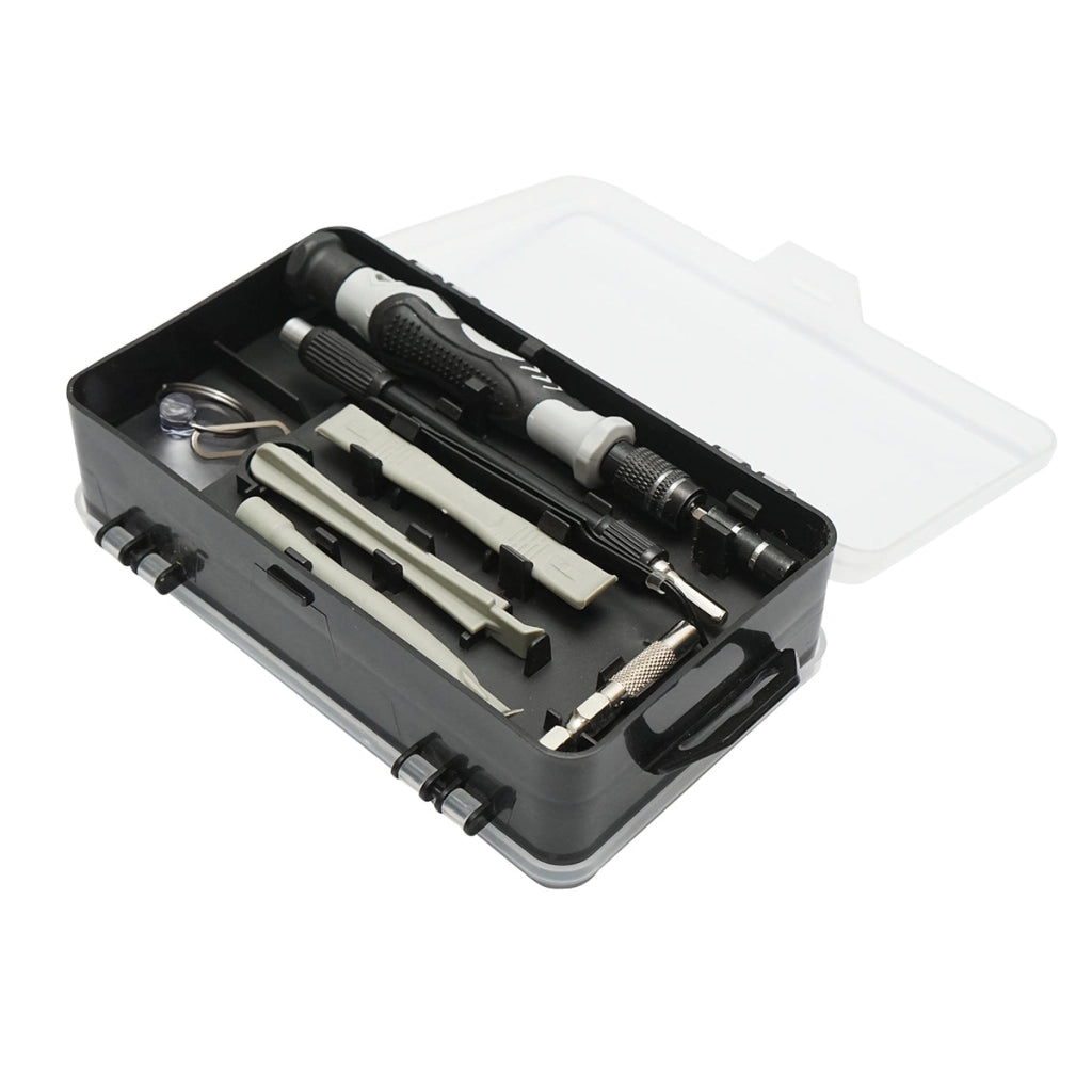 Set di cacciaviti di precisione, punte torx, croce, esagonali per elettronica 115 pezzi