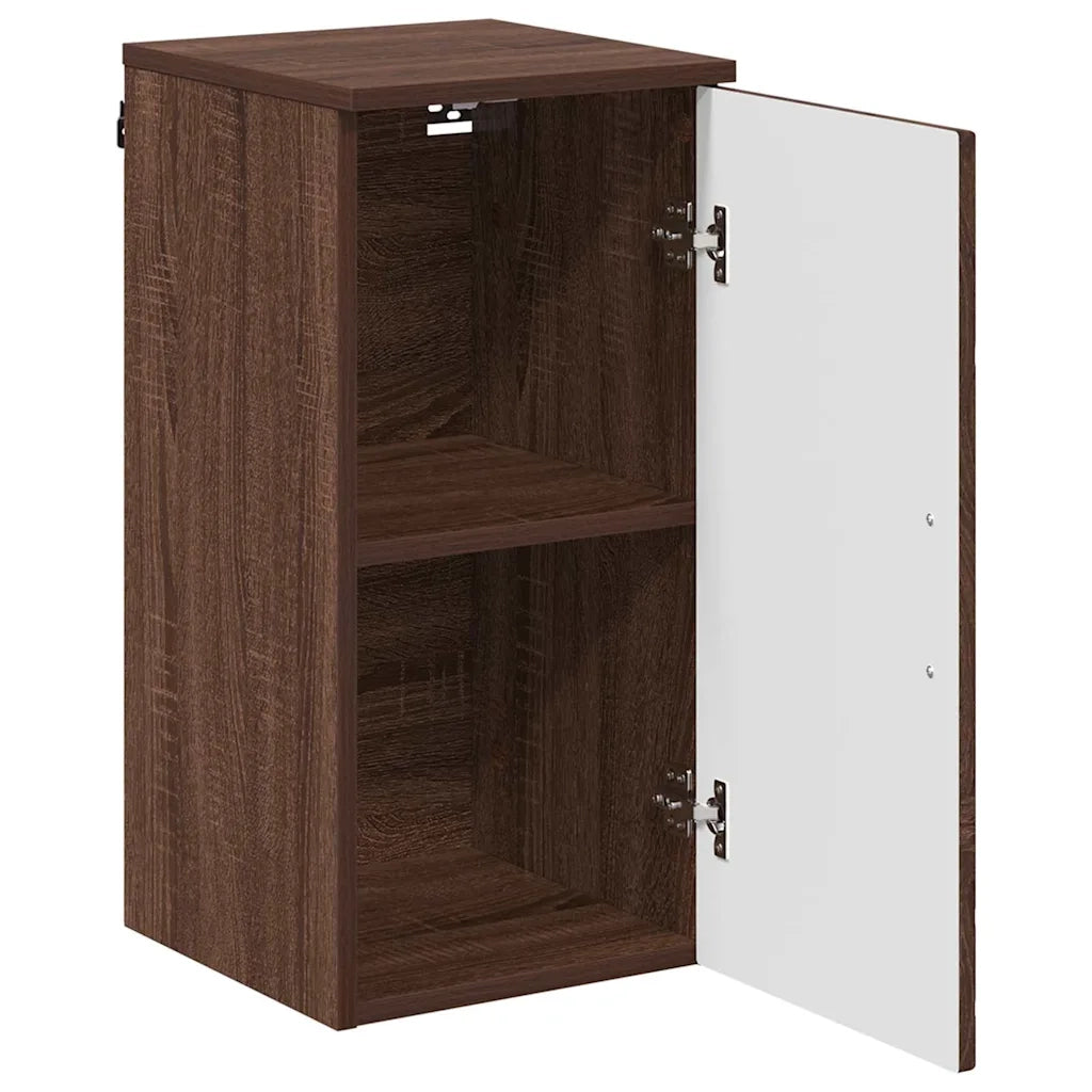 Mobile da Bagno con porta Rovere Marrone 30 x 31,5 x 61 cm 883351